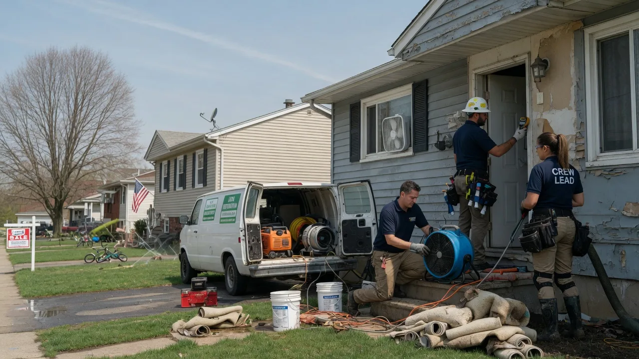Flood Cleanup in Coburn, PA near me